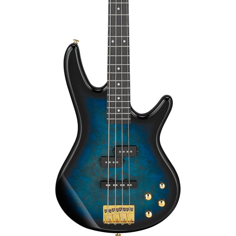 Ibanez Gio GSR200PC Bass Guitar - Transparent Marine Burst