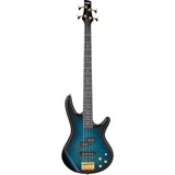 Ibanez Gio GSR200PC Bass Guitar - Transparent Marine Burst
