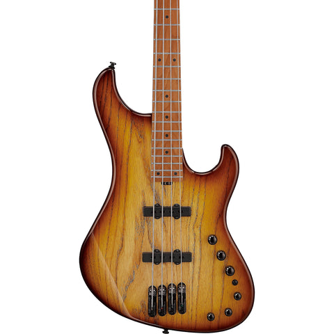 Ibanez Mode MDM1300 Electric Bass Guitar - Natural Stained Amber Burst