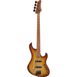 Ibanez Mode MDM1300 Electric Bass Guitar - Natural Stained Amber Burst