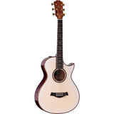 Taylor 2026 Catch Custom #6 C12ce Acoustic-electric Guitar - Shaded Trans White Top/Lilac Wine Body