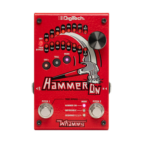DigiTech HammerOn Instantaneous Pitch-Shifter Effect Pedal