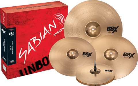 Sabian B8X Performance Cymbal Set Plus