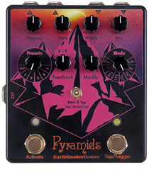 EarthQuaker Devices Solar Eclipse Pyramids Stereo Flanger Effect