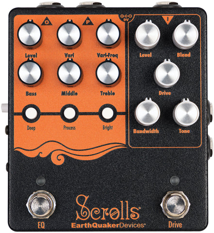 EarthQuaker Devices Scrolls Bass Odyssey Effect Pedal