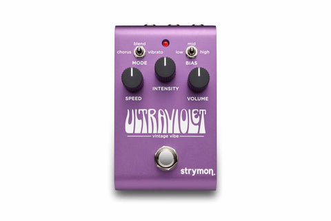 Strymon UltraViolet Vintage Vibe Chorus & Vibrato Effect Pedal