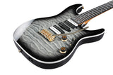 Ibanez - Premium AZ47P1QM Electric Guitar - Black Ice Burst