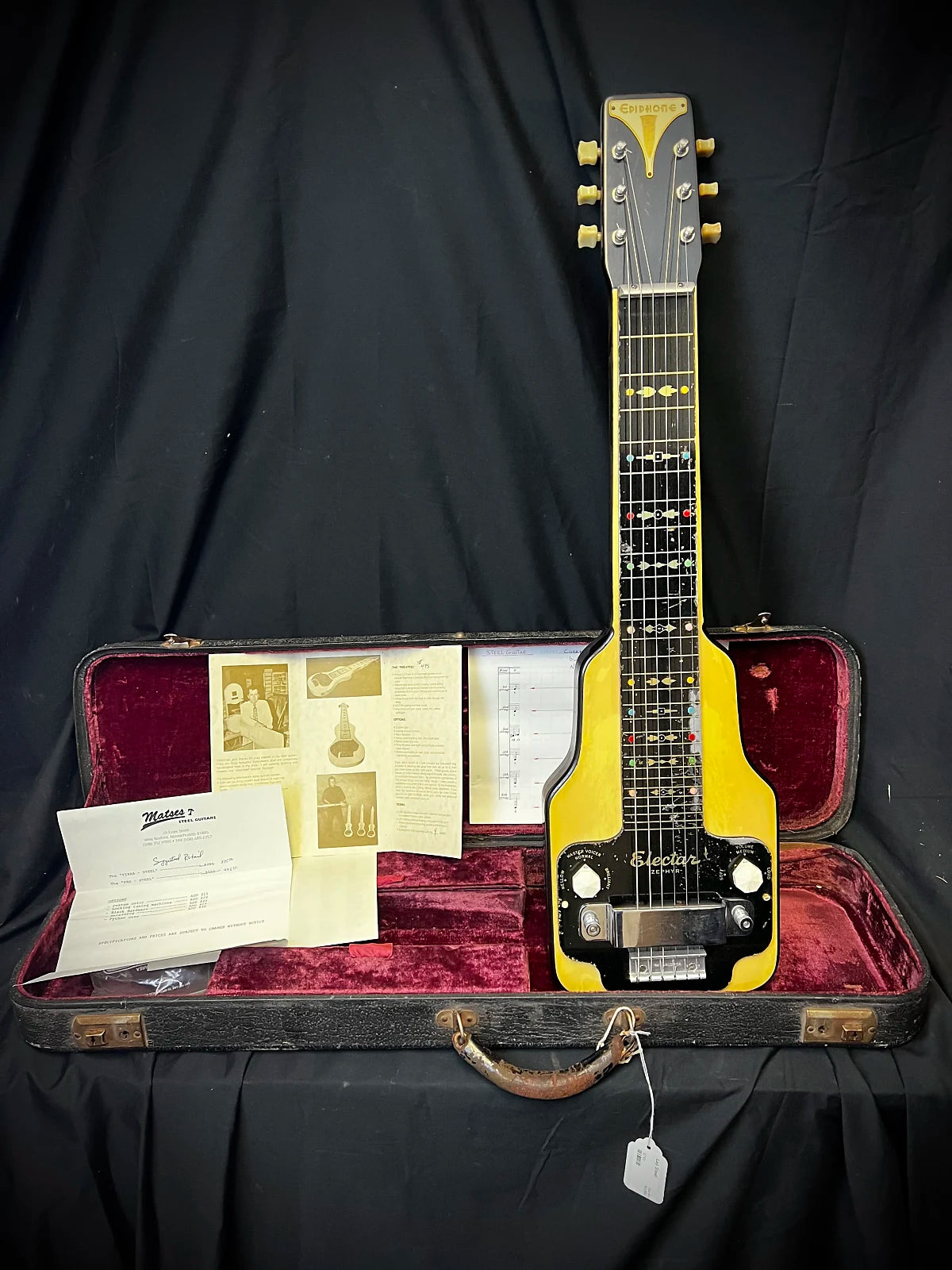 1940 Epiphone Zephyr Archtop Electric Guitar Pre War Low