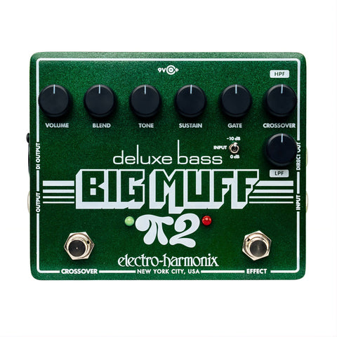 Electro-Harmonix Deluxe Bass Big Muff Pi 2 Fuzz Effect Pedal