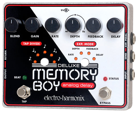 Electro-Harmonix Deluxe Memory Boy Analog Delay Effect Pedal