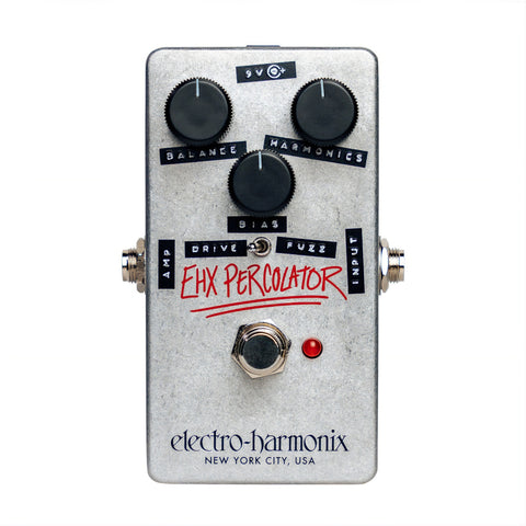 Electro-Harmonix Percolator Harmonic Saturator Effect Pedal