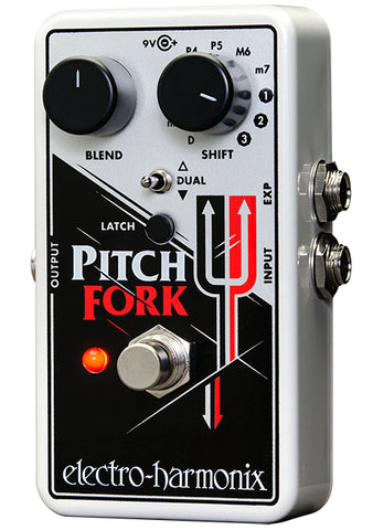 Electro-Harmonix Pitch Fork Polyphonic Pitch Shifter Effect Pedal