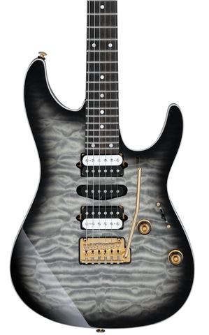 Ibanez - Premium AZ47P1QM Electric Guitar - Black Ice Burst