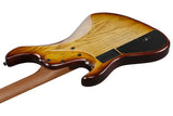 Ibanez Mode MDM1300 Electric Bass Guitar - Natural Stained Amber Burst