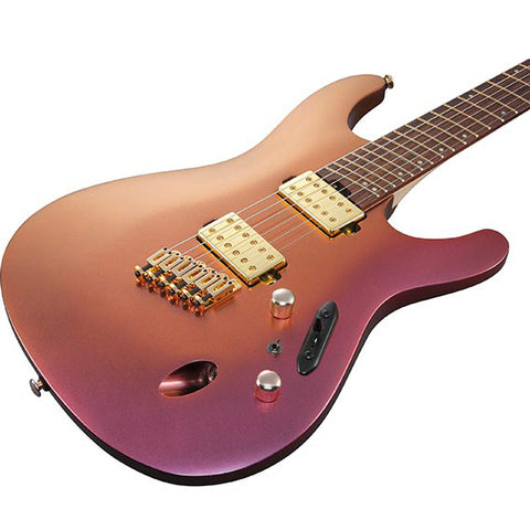 Ibanez Axe Design Lab SML721 Electric Guitar - Rose Gold Chameleon