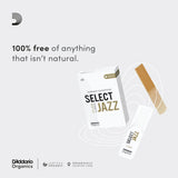 D'Addario Select Jazz Unfiled Alto Saxophone Reeds