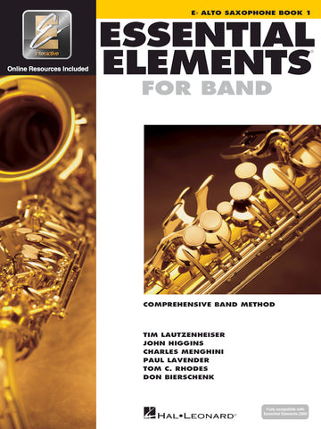 Essential Elements for Band - Eb Alto Saxophone, Book 1