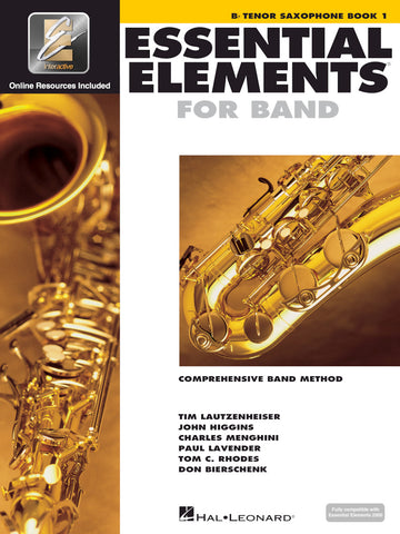 Essential Elements for Band - Bb Tenor Saxophone, Book 1