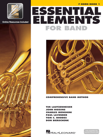 Essential Elements for Band - F Horn, Book 1