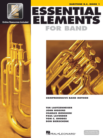 Essential Elements for Band - Bartione B.C., Book 1