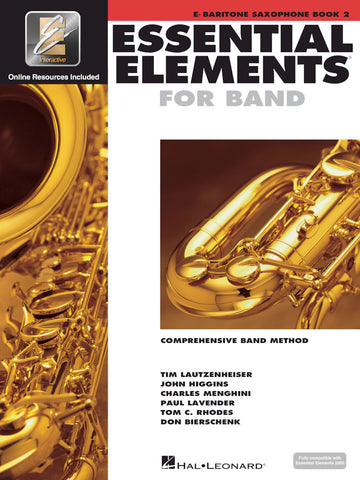Essential Elements for Band - Eb Baritone Saxophone, Book 2