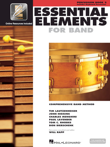 Essential Elements for Band - Percussion, Book 2