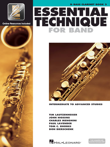 Essential Technique for Band - Bb Bass Clarinet, Book 3