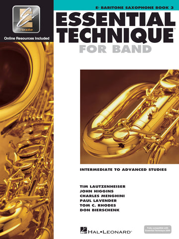 Essential Technique for Band - Eb Baritone Saxophone, Book 3