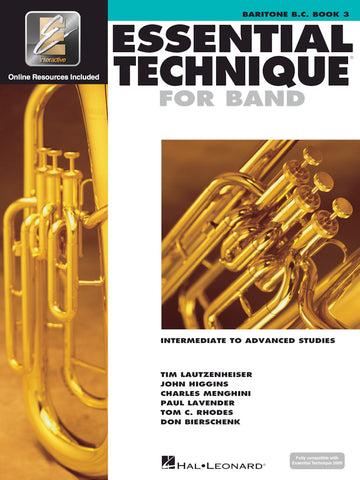 Essential Technique for Band - Baritone B.C., Book 3