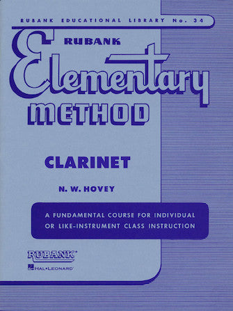 Rubank Elementary Method 34 - Clarinet