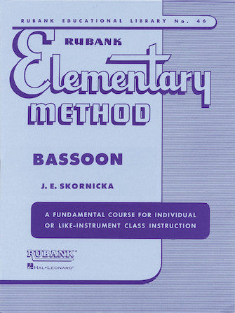 Rubank Elementary Method 46 - Bassoon