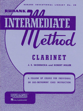 Rubank Intermediate Method 52 - Clarinet