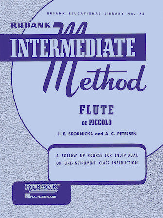 Rubank Intermediate Method 75 Fute or Piccolo