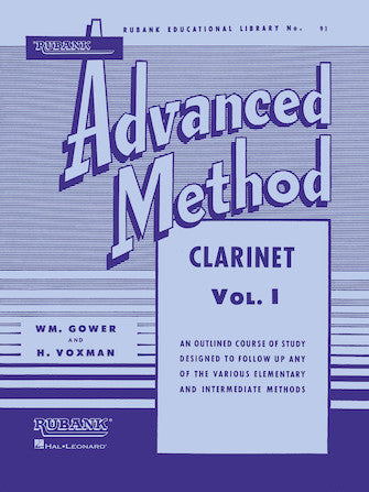 Rubank Advanced Method 91 - Clarinet Vol. I