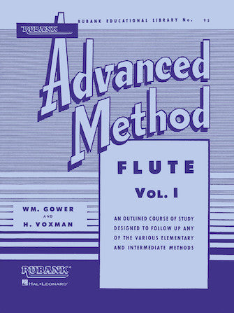 Rubank Advanced Method 95 - Flute or Piccolo Vol. I