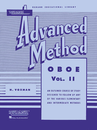 Rubank Advanced Method - Oboe Vol. II