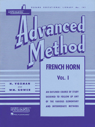 Rubank Advanced Method 141 - French Horn Vol. I