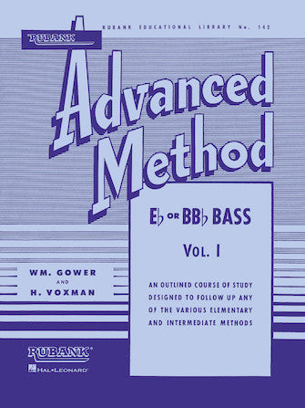 Rubank Advanced Method 142 - Sousaphone or Tuba, Vol. I