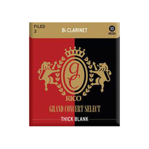 Rico Grand Concert Select Thick Blank Bb Clarinet