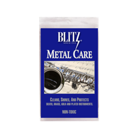 Blitz Music Instrument Metal Polish Cloth