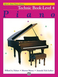 Alfred's Basic Piano Library - Basic Course Technic Books