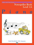Alfred's Basic Piano Library - Basic Course Notespeller Books