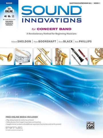 Sound Innovations for Concert Band - Baritone/Euphonium B.C., Book 1