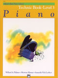 Alfred's Basic Piano Library - Basic Course Technic Books