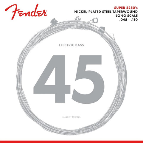 Fender 8250 Nickel-Plated Steel Taperwound Electric Bass Strings