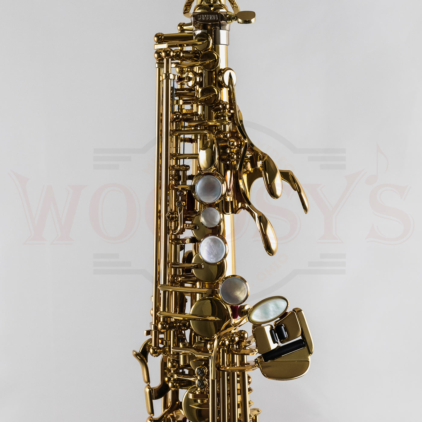 Yamaha YSS875EXHG Custom EX Soprano Saxophone with High G Woodsy's Music