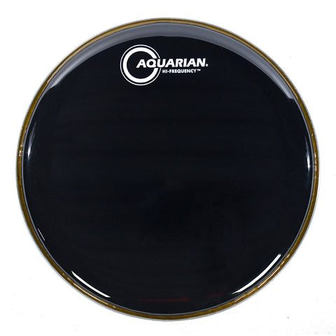 Aquarian Hi Frequency Black 1 Ply Drum Heads