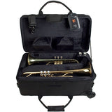 Protec PRO PAC Trumpet/Auxiliary Combo Case with Wheels