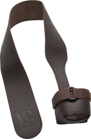 BG Leather Bassoon Seat Strap with Adjustable Cup