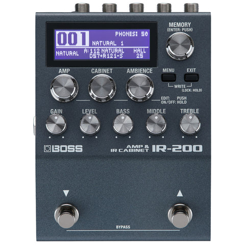 Boss IR200 Amp and Cabinet Modeler